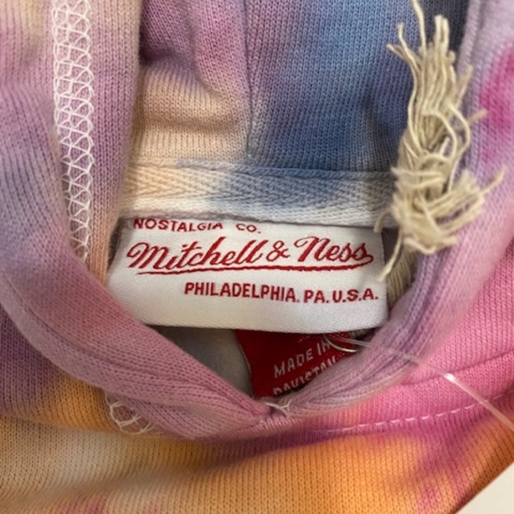 Mitchell & Ness Space Jam Tune Squad Retro Tie Dye Hoodie NWT - Picture 3 of 7